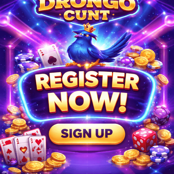 DrongoCunt login page - Where epic adventures begin